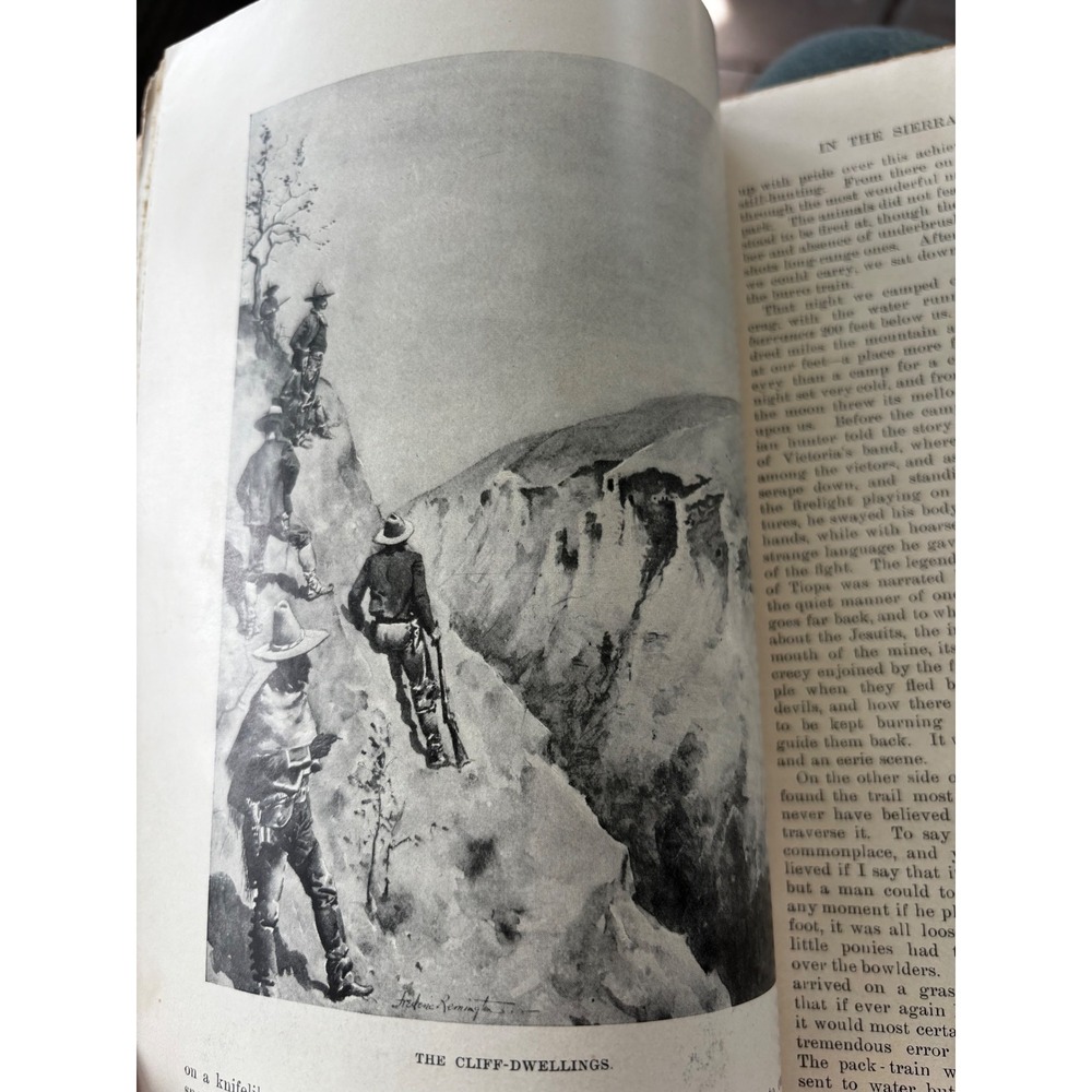Harper's Monthly Magazine Feb 1894 525 Remington Western Art Trilby Du Maurier